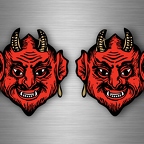 r4666 Set 2x devil head B