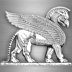 r4669 A4 assyrien lion B