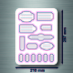 r4798 A4 etik multiform rose B