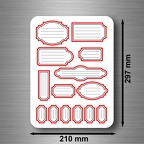 r4799 A4 etik multiform rouge B