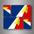 r5211 set 4x sticker franco terreneuve B