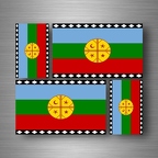 r5218 set 4x sticker mapuches B