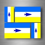 r5219 set 4x sticker mapuche arg B