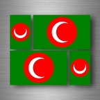 r5221 set 4x sticker kurde kingdom B