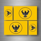 r5235 set 4x sticker pontus B