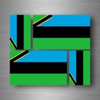 r5237 set 4x sticker zanzibar B