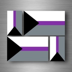 r5253 set 4x sticker demisexual B