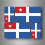 r5254 set 4x sticker crete B