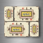 r5267 set 4x sticker naspaki B