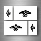 r5270 set 4x sticker anishinabe B