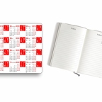 r5285 set 12x calend rouge blanc B