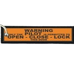 ARM10 warning only pilot orange