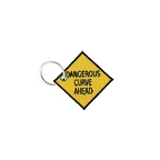 PC C58 DANGEROUS CURVED AHEAD