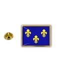 AX 008 3 fleur de lys bleu