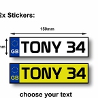 r6362 jaune blanc GB plate rect