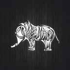 r4576 elephant tribal cote blc T