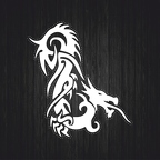 r4557 dragon œil rouge blc T