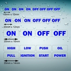 r4567 set 26x on off bleu T