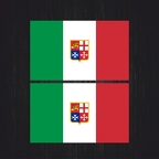 r4408 Set 2x naval italie insign B