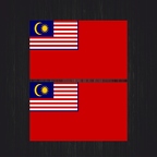 r4415 Set 2x naval malaysie rouge B