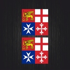 r4423 Set 2x naval italie jack B