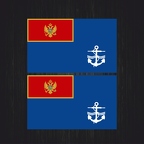 r4438 Set 2x naval montenegro B