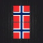 r4441 Set 2x naval norvege carre B