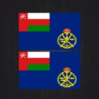 r4442 Set 2x naval oman bleu B