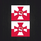 r4446 Set 2x naval pologne carre B