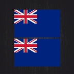 r4465 Set 2x naval UK bleu B