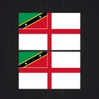 r4466 Set 2x naval St kitts nevis B