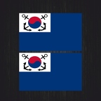 r4471 Set 2x naval coree sud bleu B