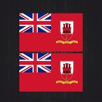 r4389 Set 2x naval gibraltar rouge