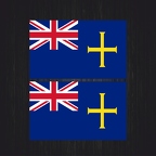 r4397 Set 2x naval guernesey bleu 