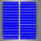 r4329 alpha quadri blc fond bleu B