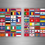 r4143 planche flag europe 15mm 