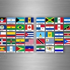 r4158 planche americ flag 15mm TXT