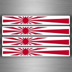 r4123 4x brassard rising sun B