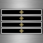 r4127 4x brassard jerusalem or B