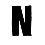 N noir