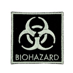 B152 - Patch biohazard noir B152