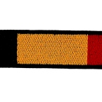 B155 - Patch Belgique brassard noir B155