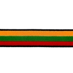 B164 - Patch lithuanie brassard noir B164
