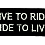 B167  - Patch Live to ride B167