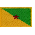 B171 patch drapeau guyane Fr