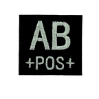 Patch - AB+ NOIR - B146
