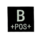 Patch - B+ NOIR - B145