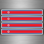 r3964 4x brassard corée nord B