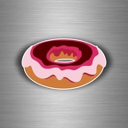 r3829 donut rose B