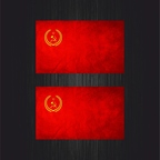 r3752 2x drapeau urss laurier B